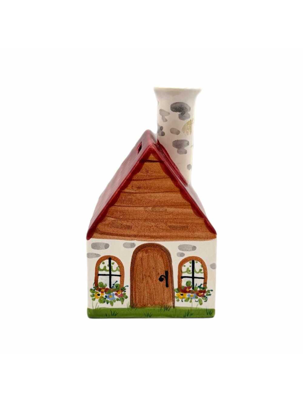 Vintage Tiffany & Co. Cottage House Ceramic Coinbank – No Stopper – H119